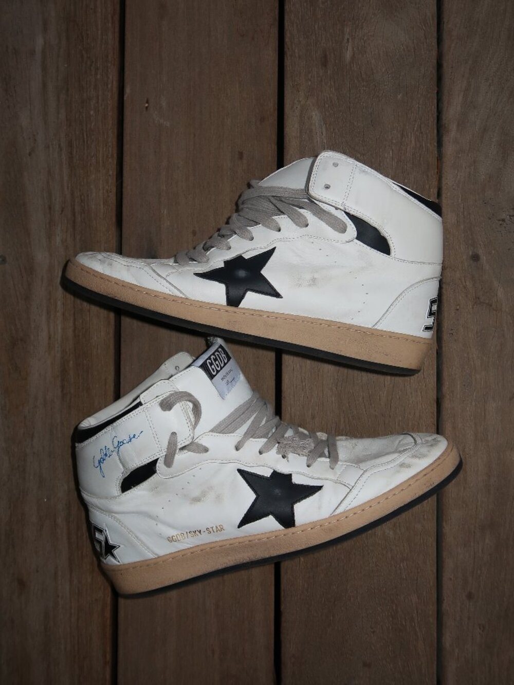 Men's Golden Goose High Top Shoes Size 10.5 / EU 43